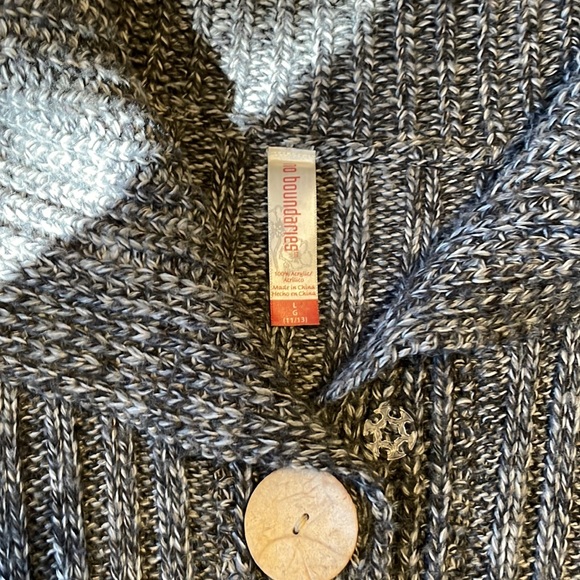 ❤️ Grey Sweater big collar - Picture 3 of 4